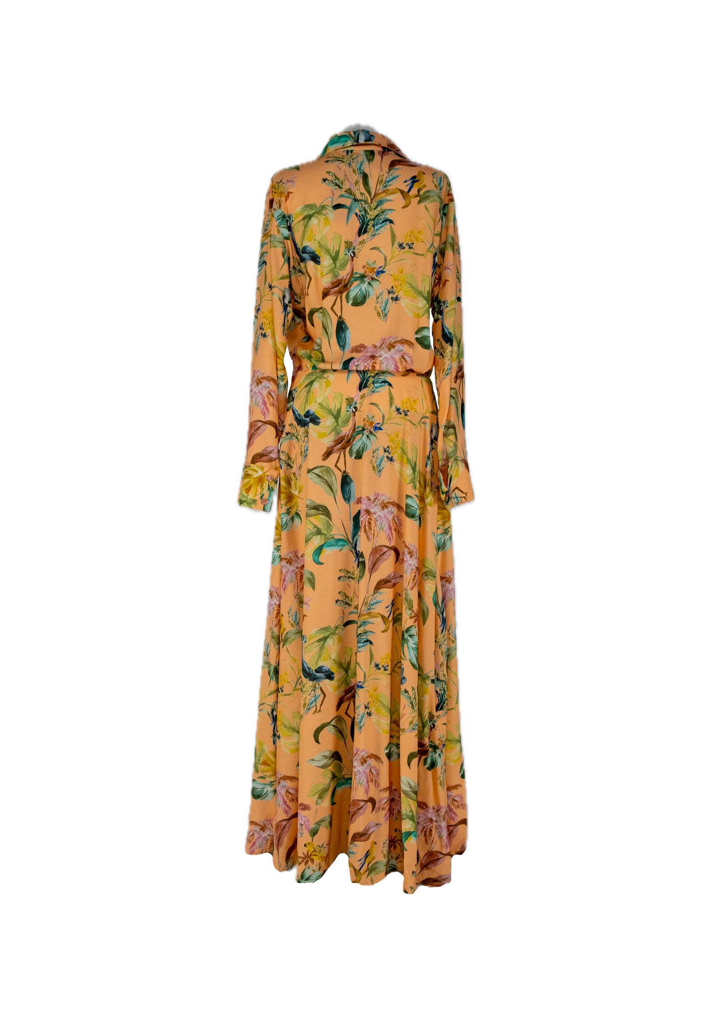 Robe chemise à imprimé viscose