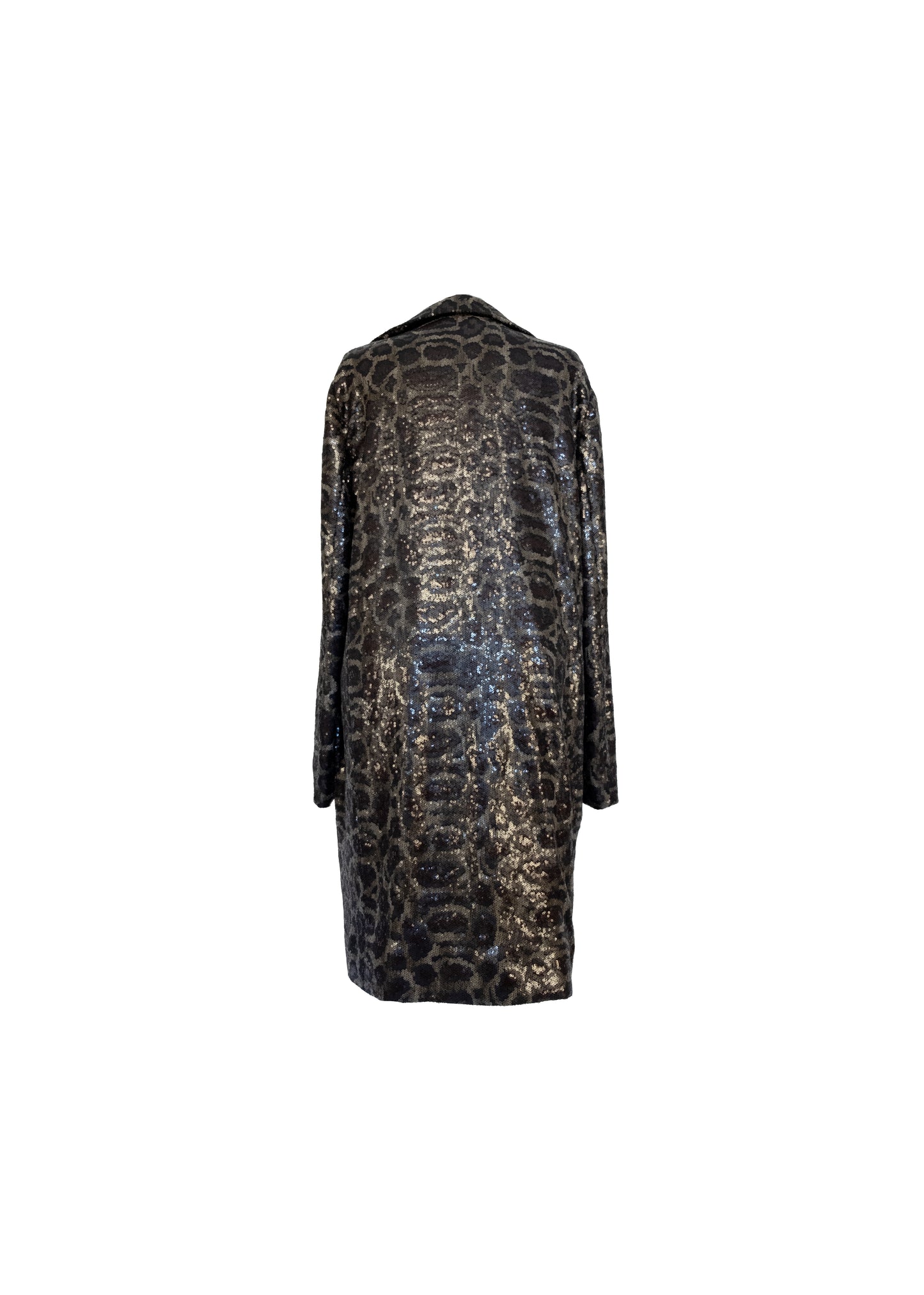 Bodler jacket in sequins with animalier effect