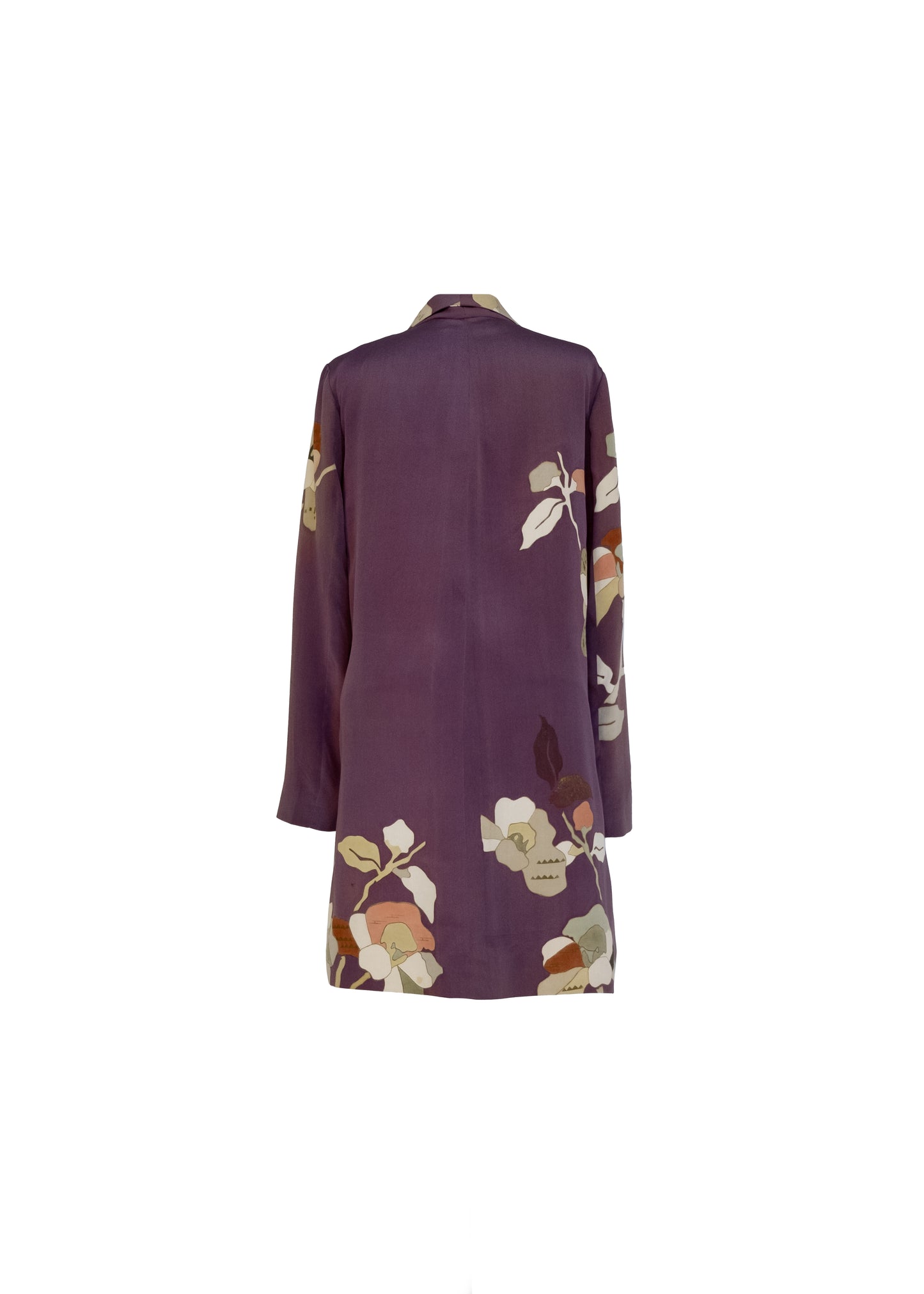 Giacca rocca kimono stampa floreale