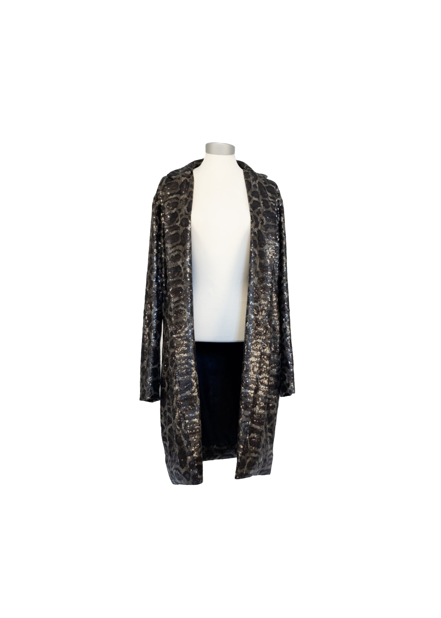 Bodler jacket in sequins with animalier effect