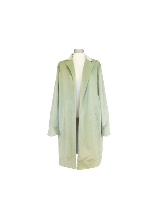 Pastel green bodler jacket