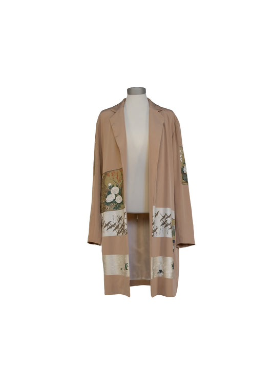 Bodler kimono jacket horizontal pattern