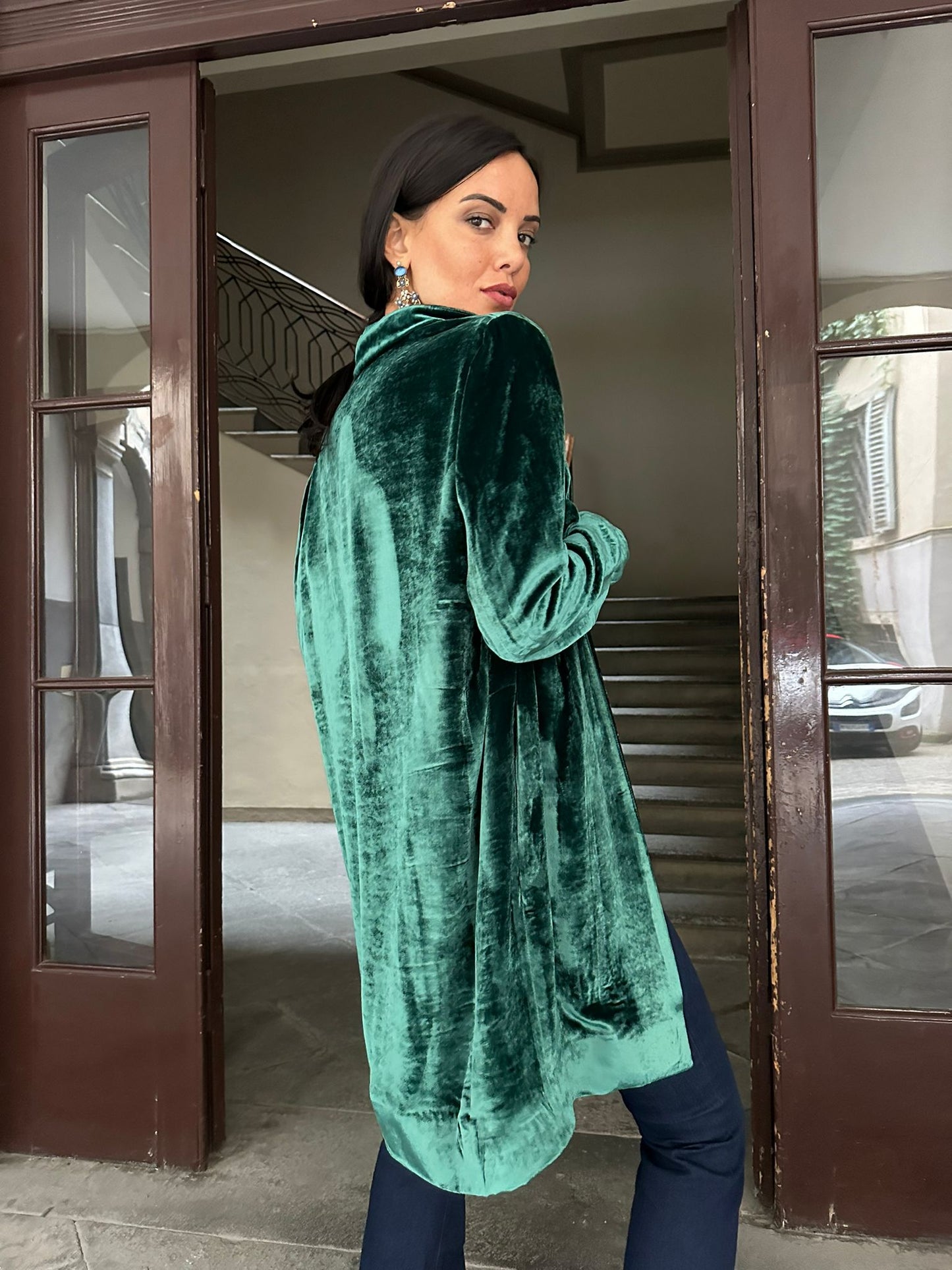 Emerald Green Bodler Jacket